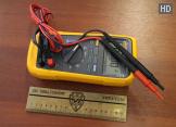 Габариты мультиметра Fluke 27-II Габариты мультиметра Fluke 27-II