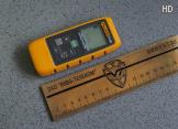 Габариты лазерного дальномера Fluke 411D Габариты лазерного дальномера Fluke 411D