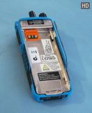 Вид радиостанции Motorola DP4401 Ex со снятой батареей Вид радиостанции Motorola DP4401 Ex со снятой батареей