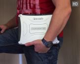 Защищенный ноутбук в руках сотрудника ЗАО Защищенный ноутбук в руках сотрудника ЗАО