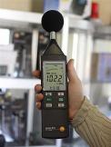 Измерение шума прибором Testo 816 Измерение шума прибором Testo 816