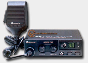 Радиостанции автомобильные и базовые аналоговые Alan 100 plus Alan 100 plus