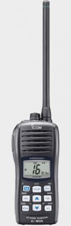 Рации портативные аналоговые Icom IC-M34 Icom IC-M34